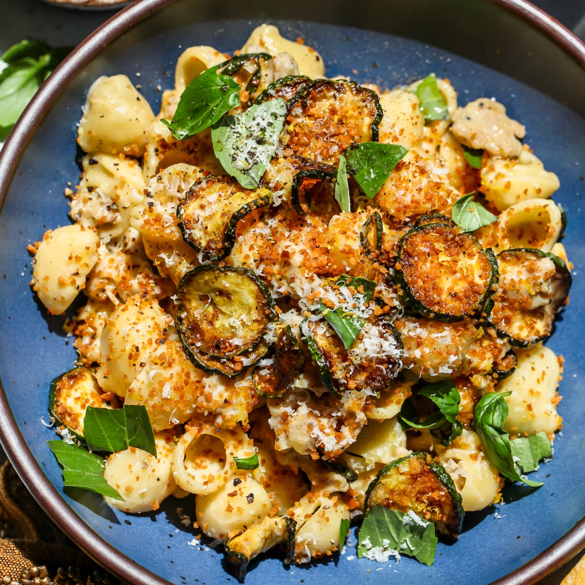 Caramelized Zucchini and Sausage Pasta-image
