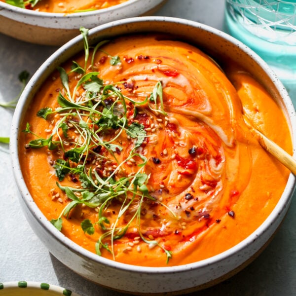 Moroccan Carrot and Lentil Soup