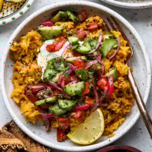 Golden Ground Turkey and Rice Skillet