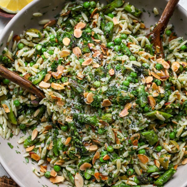 Asparagus Orzo Pasta Salad