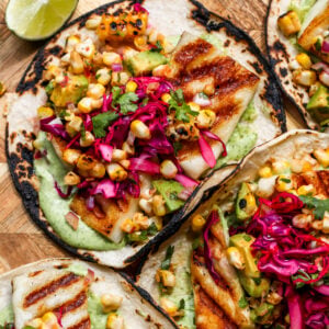 Grilled Halloumi Tacos