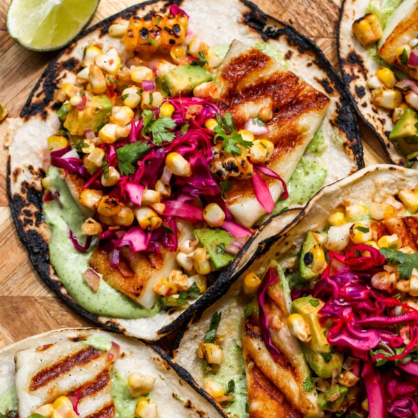 Grilled Halloumi Tacos