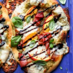 20 Minute Summer Naan Pizzas
