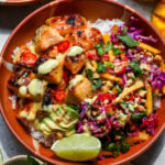 Mango-Miso Glazed Salmon Bowls