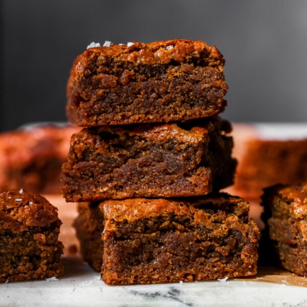 Brown Butter Pumpkin Tahini Bars